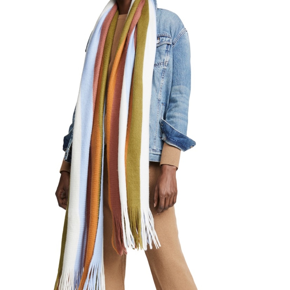Madewell Vertical Stripe Scarf